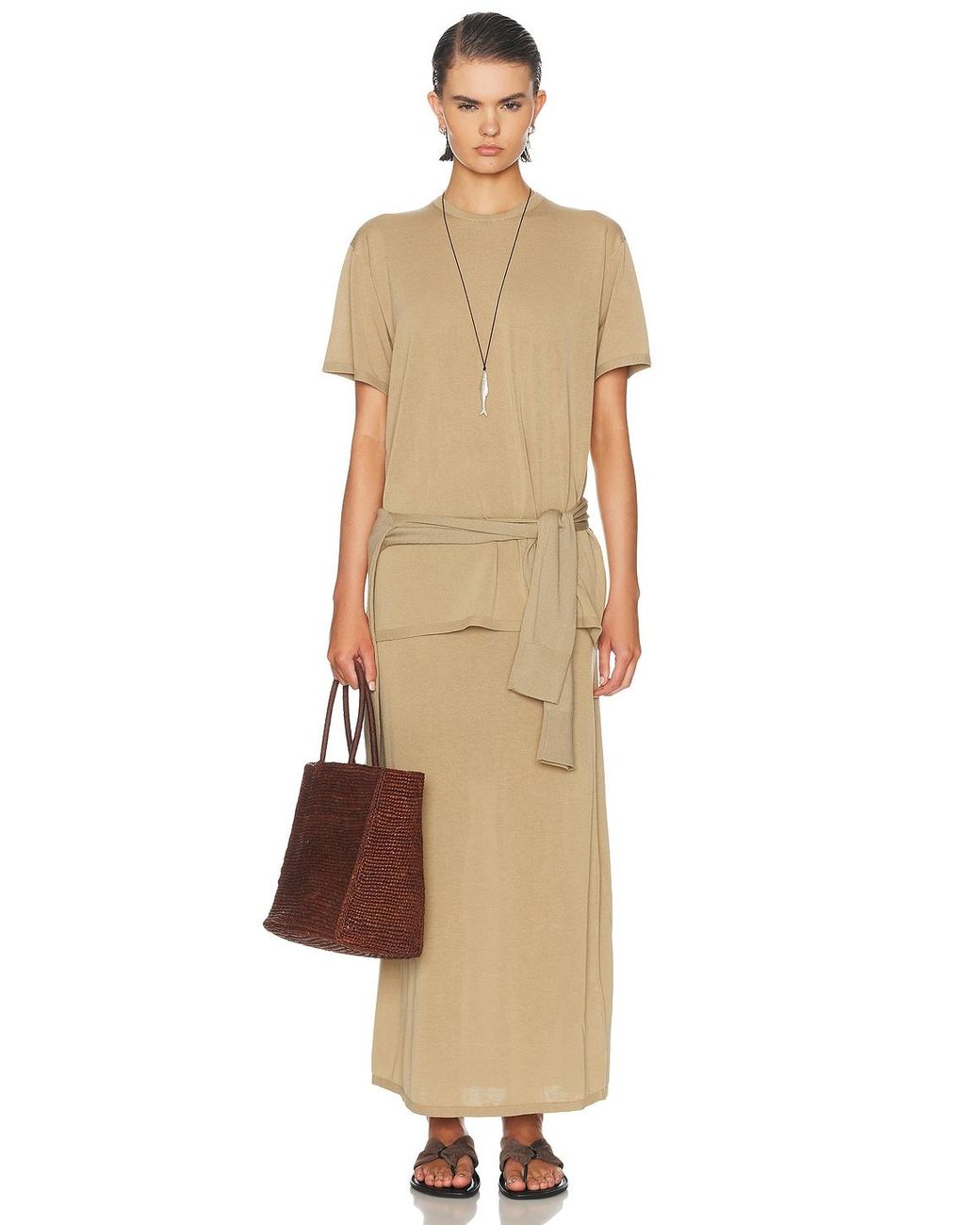 Totême  Natural Tee Knit Top