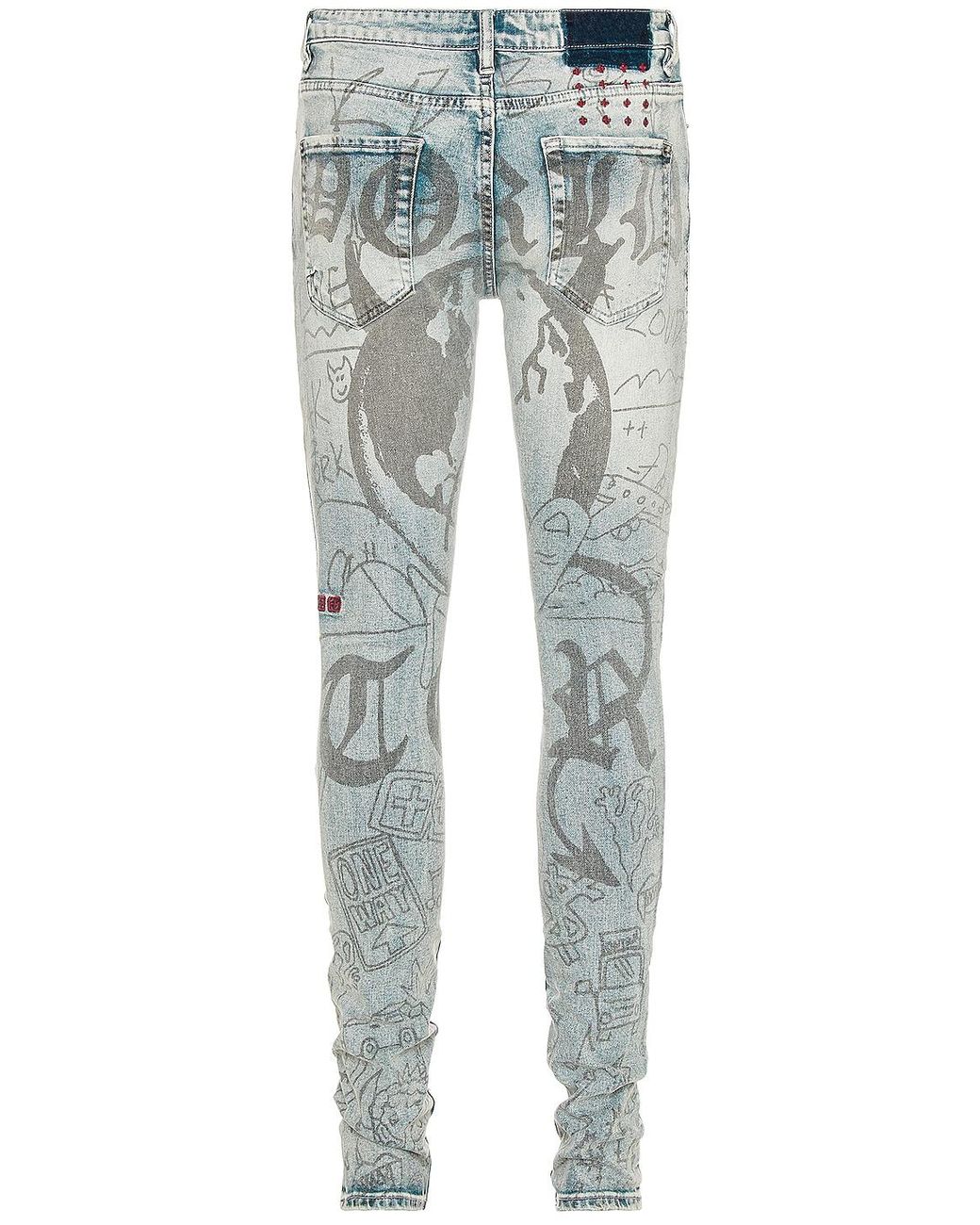 Ksubi Denim Van Winkle Jeans in Blue 