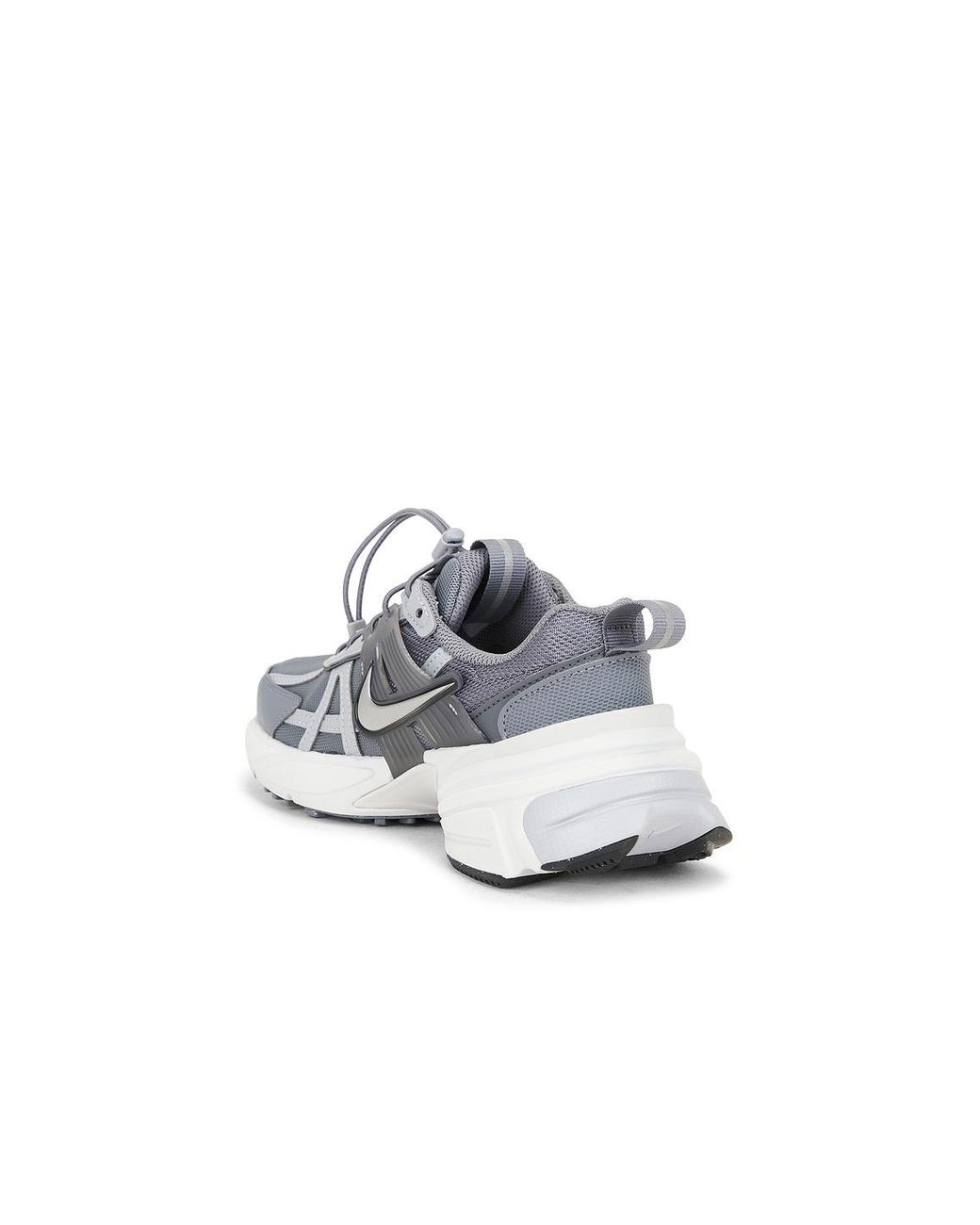 Nike White V2K Run Speed Lace Sneaker