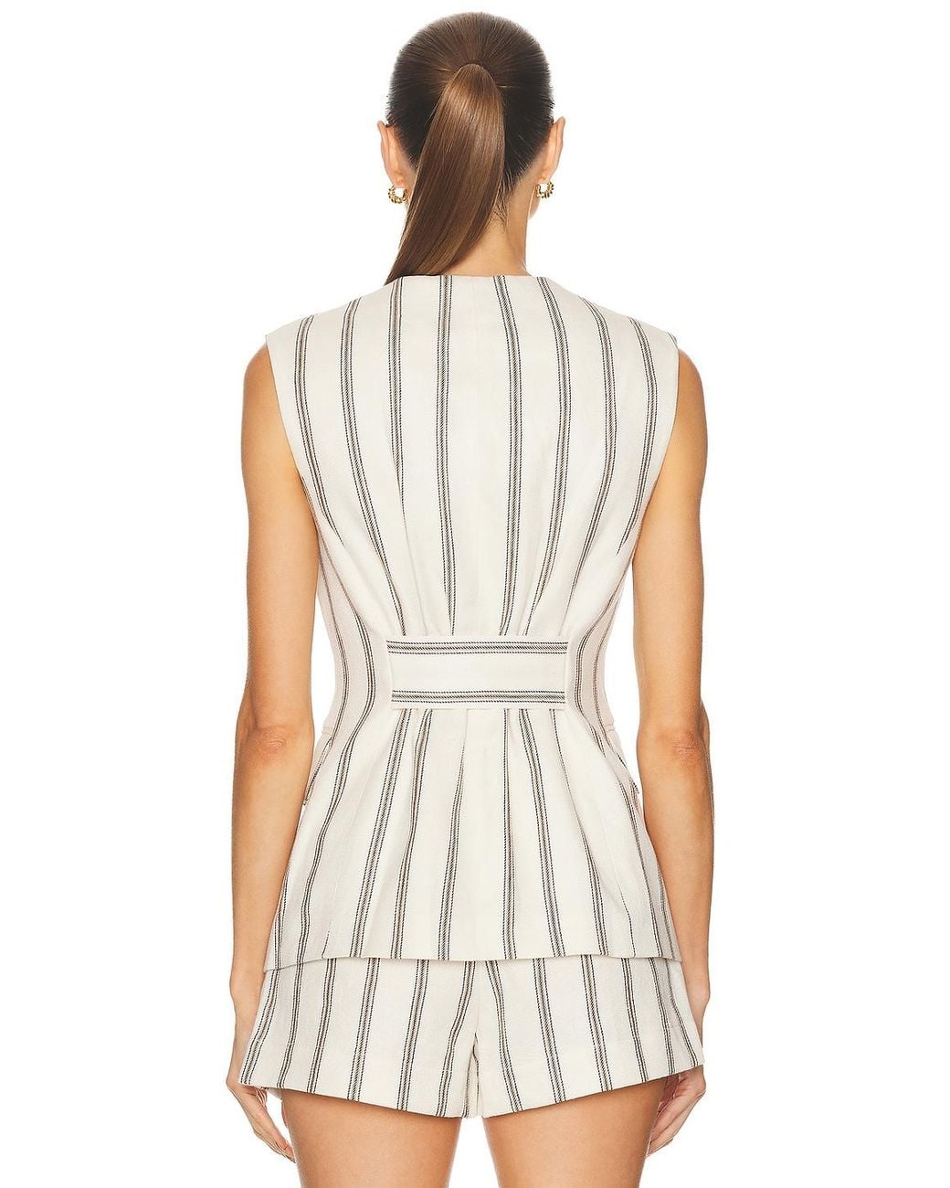 A.L.C. White Noa Vest