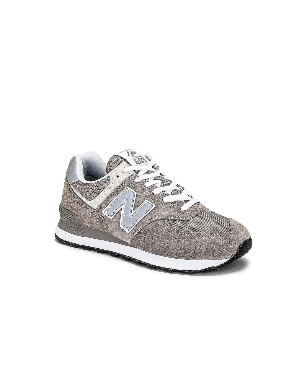 New Balance White 574 Sneaker for men