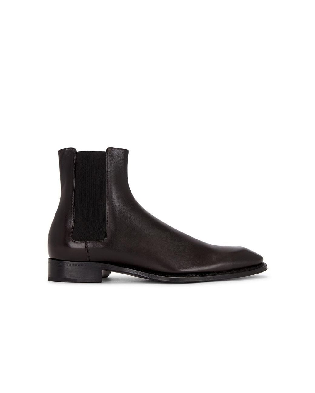 Saint Laurent Black Aurelien Chelsea Boot for men