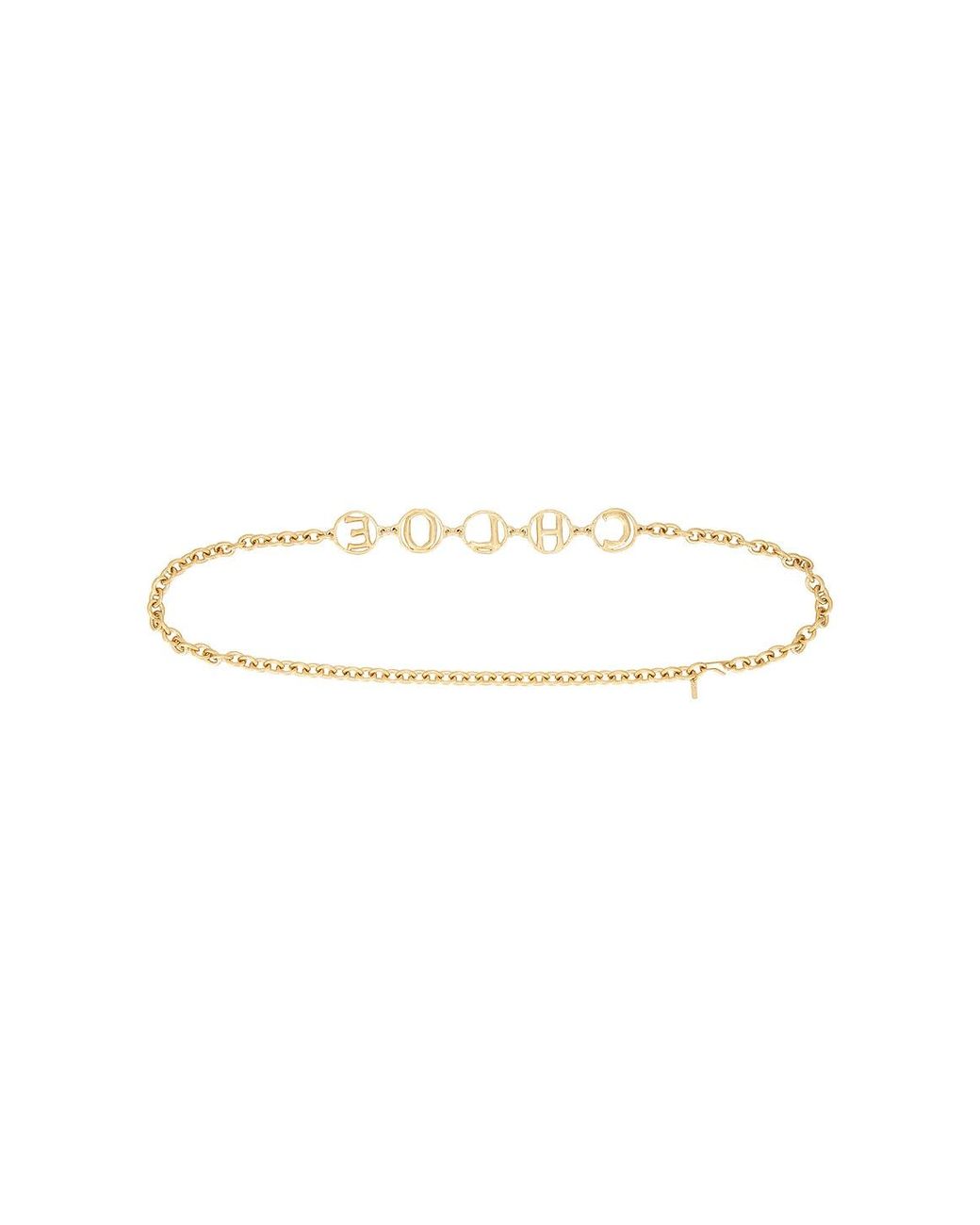 Chloé Multicolor Chain Belt