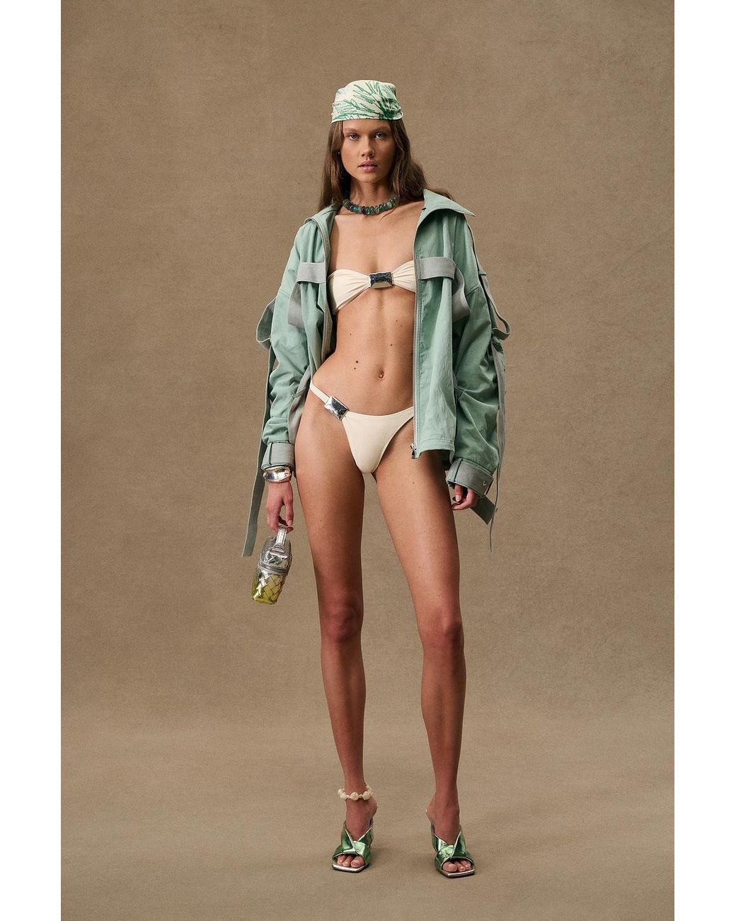 SAME Natural For Fwrd Hammer 90S Bikini Bottom