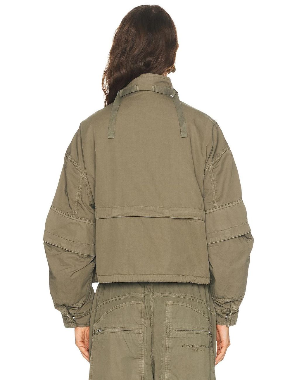 Alexander Wang Green Cargo Jacket