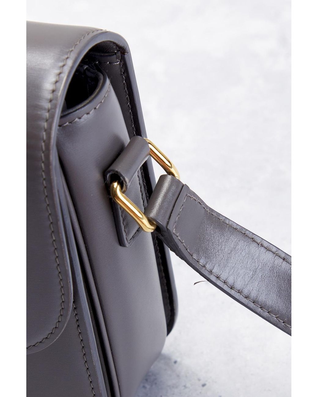 Céline Gray Triomphe Shoulder Bag