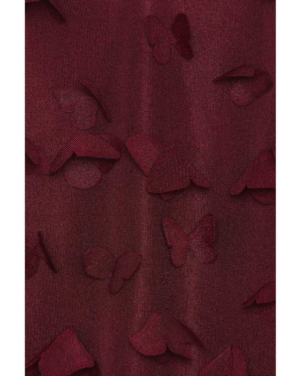 Coperni Red Butterflies Techno Top