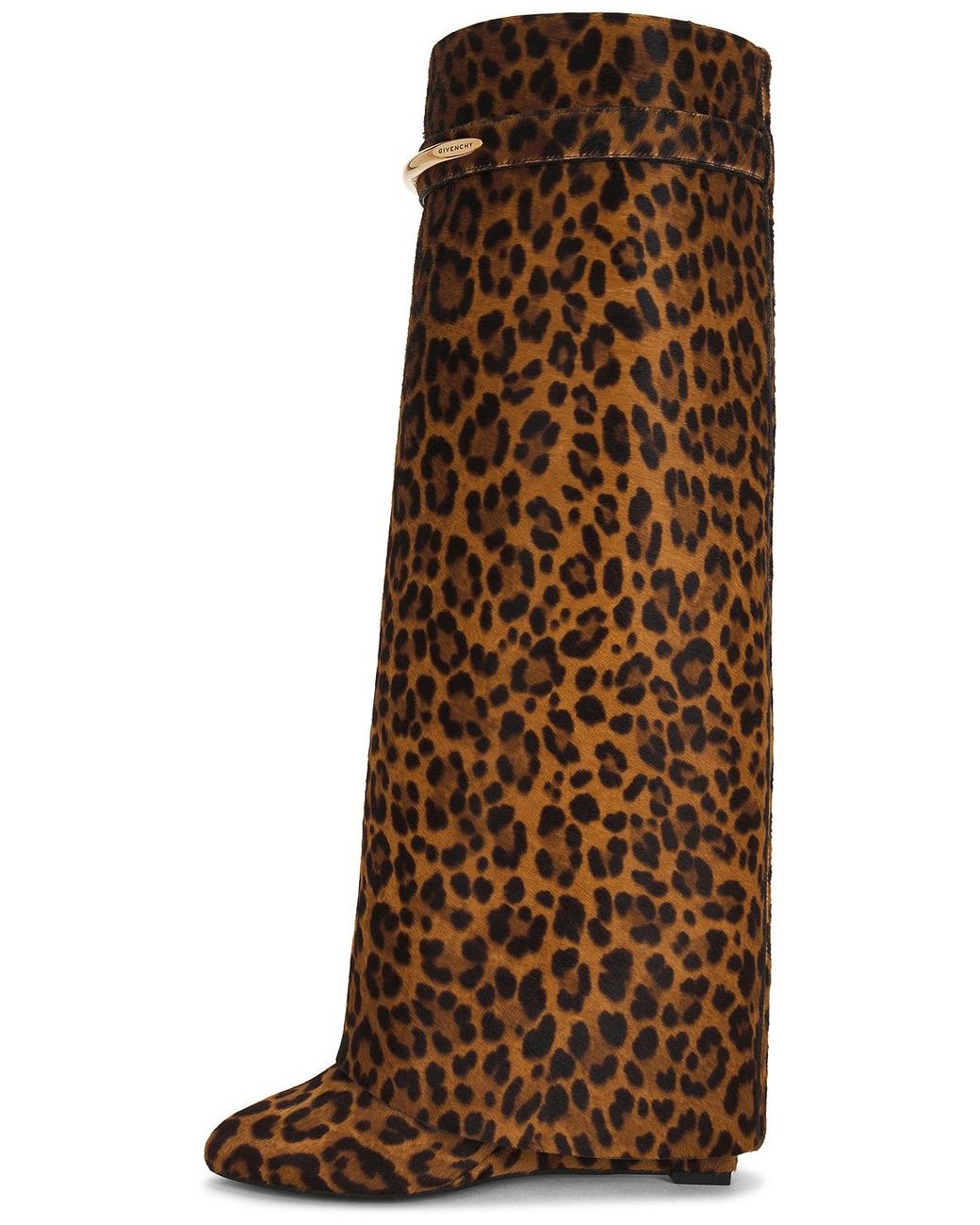 Givenchy Brown Shark Pinch High Boot
