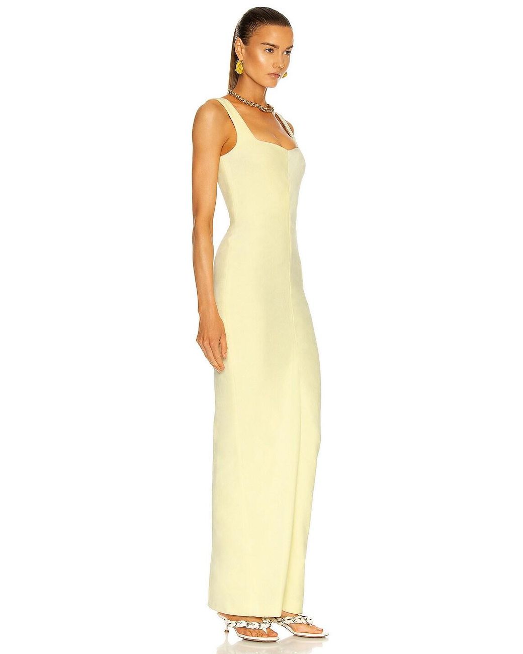 alexander wang racerback column dress