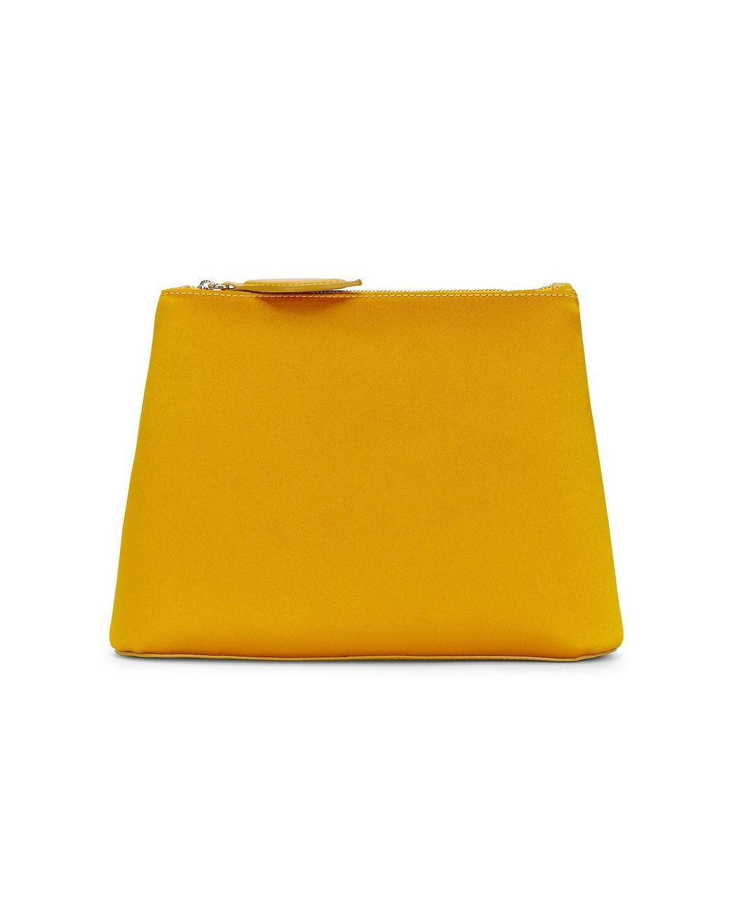 Liffner Yellow Zip Clutch