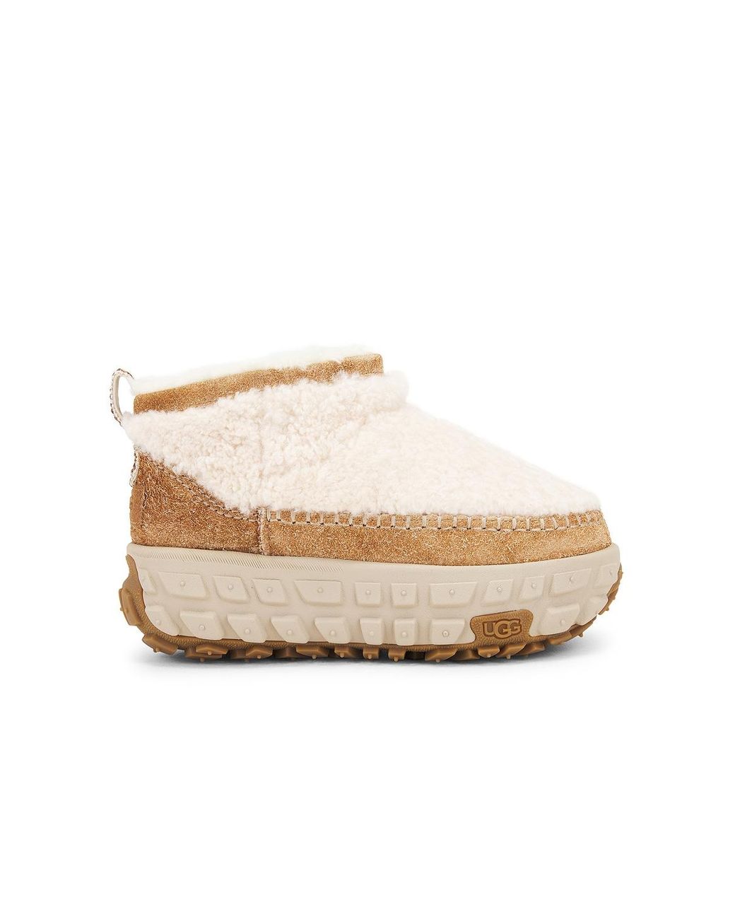 UGG Venture Daze Ultra Mini Cozy Boot in Natural | Lyst