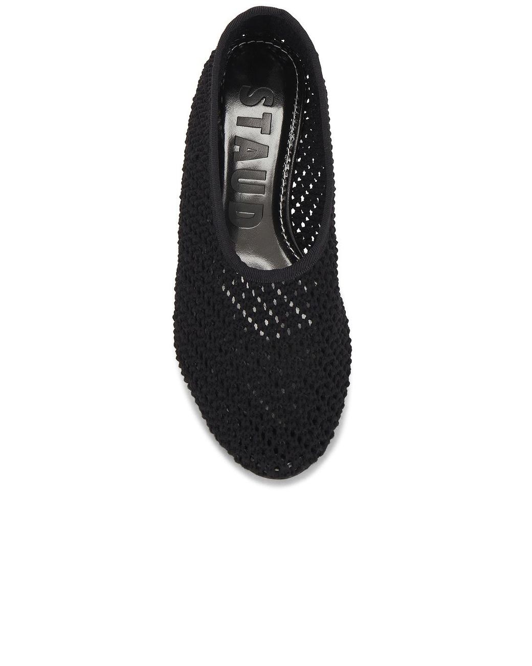 Staud Black Alba Ballet Flat