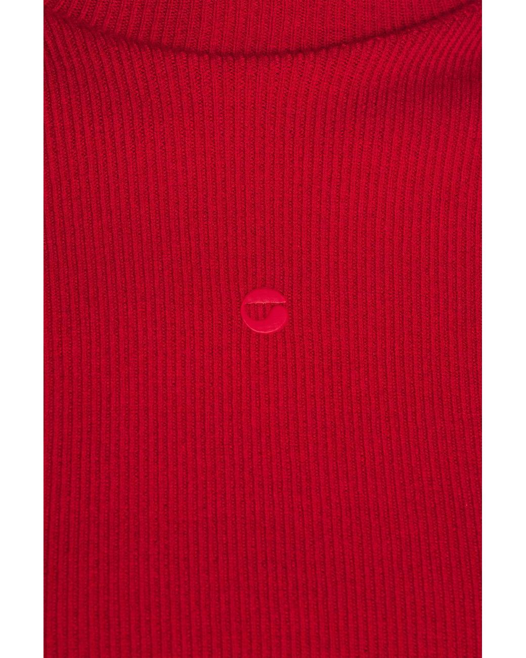 Coperni Red Seamless Dress