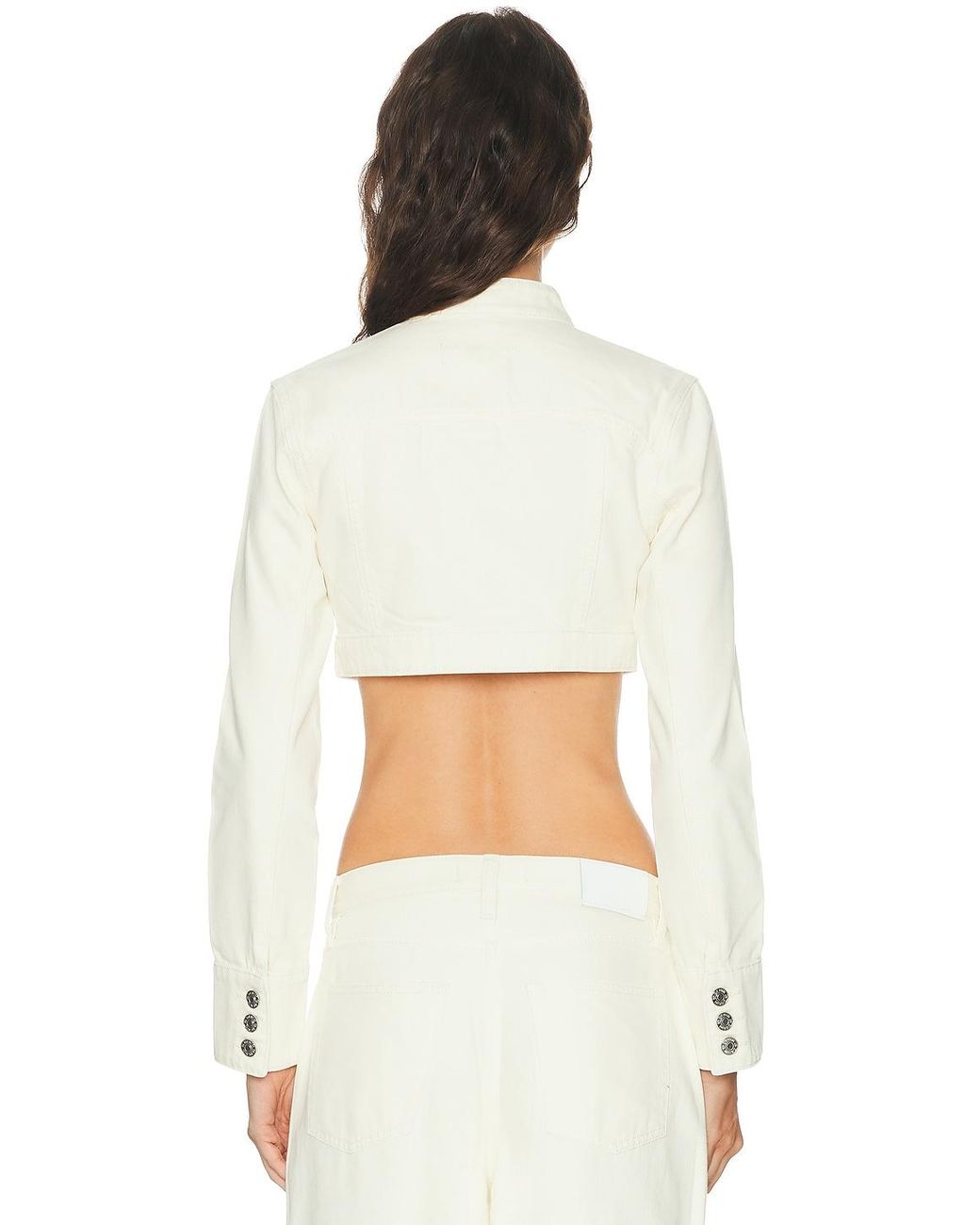 EB DENIM White Hannah Jacket