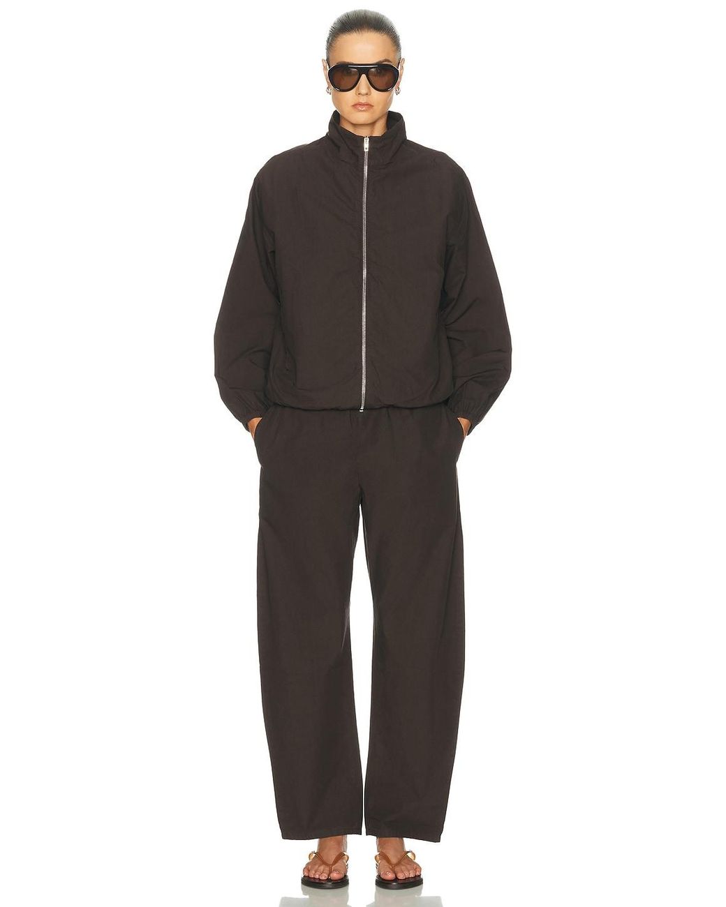 Leset Black Kyoto Drawstring Pant