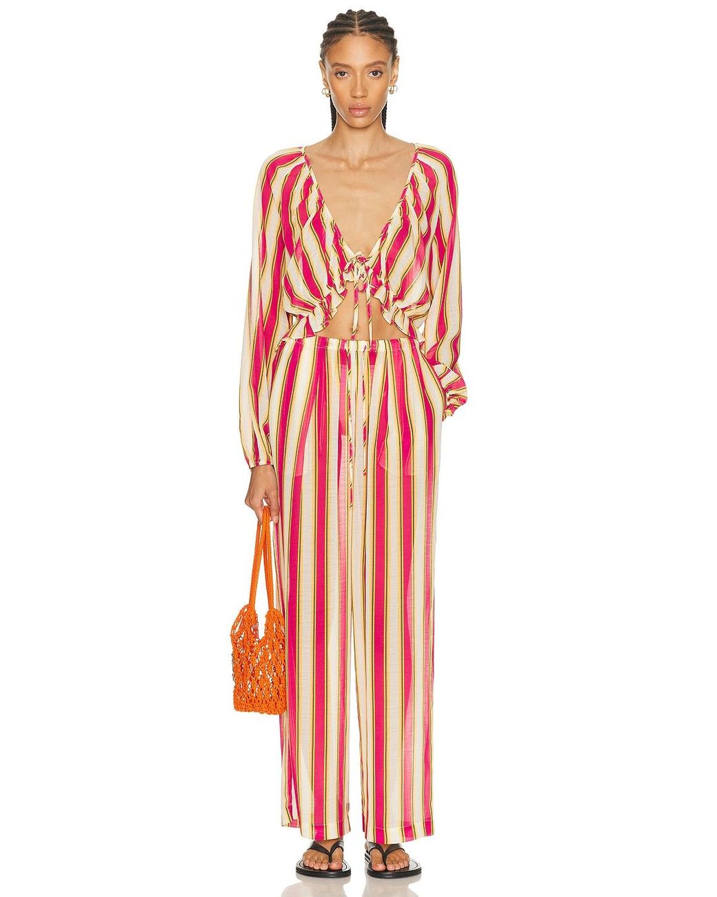 Solid & Striped Red The Seraphina Top