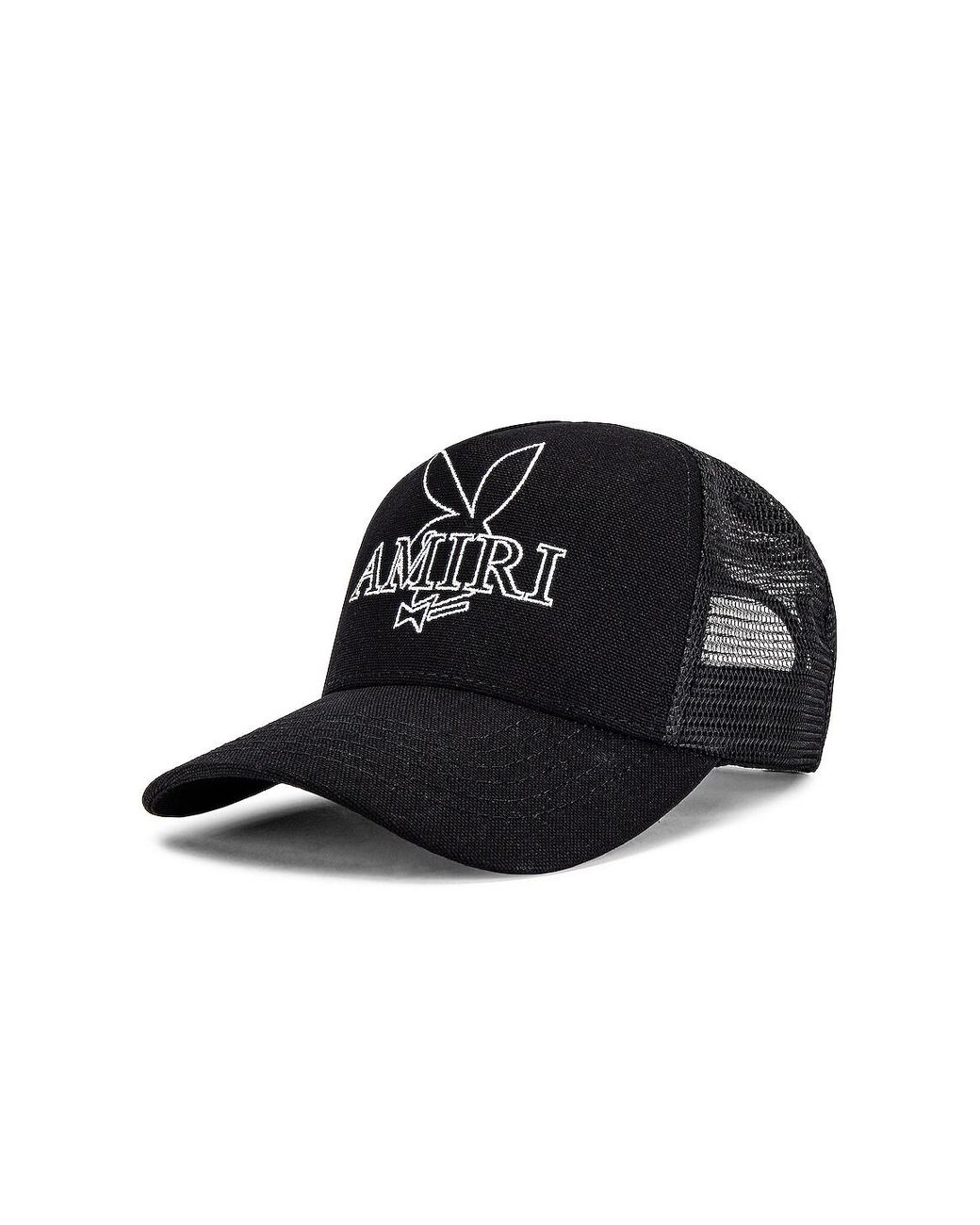 【Amiri】 キャップ bunny Amiri Bandana Rabbit Trucker Hat in Black | FWRD
