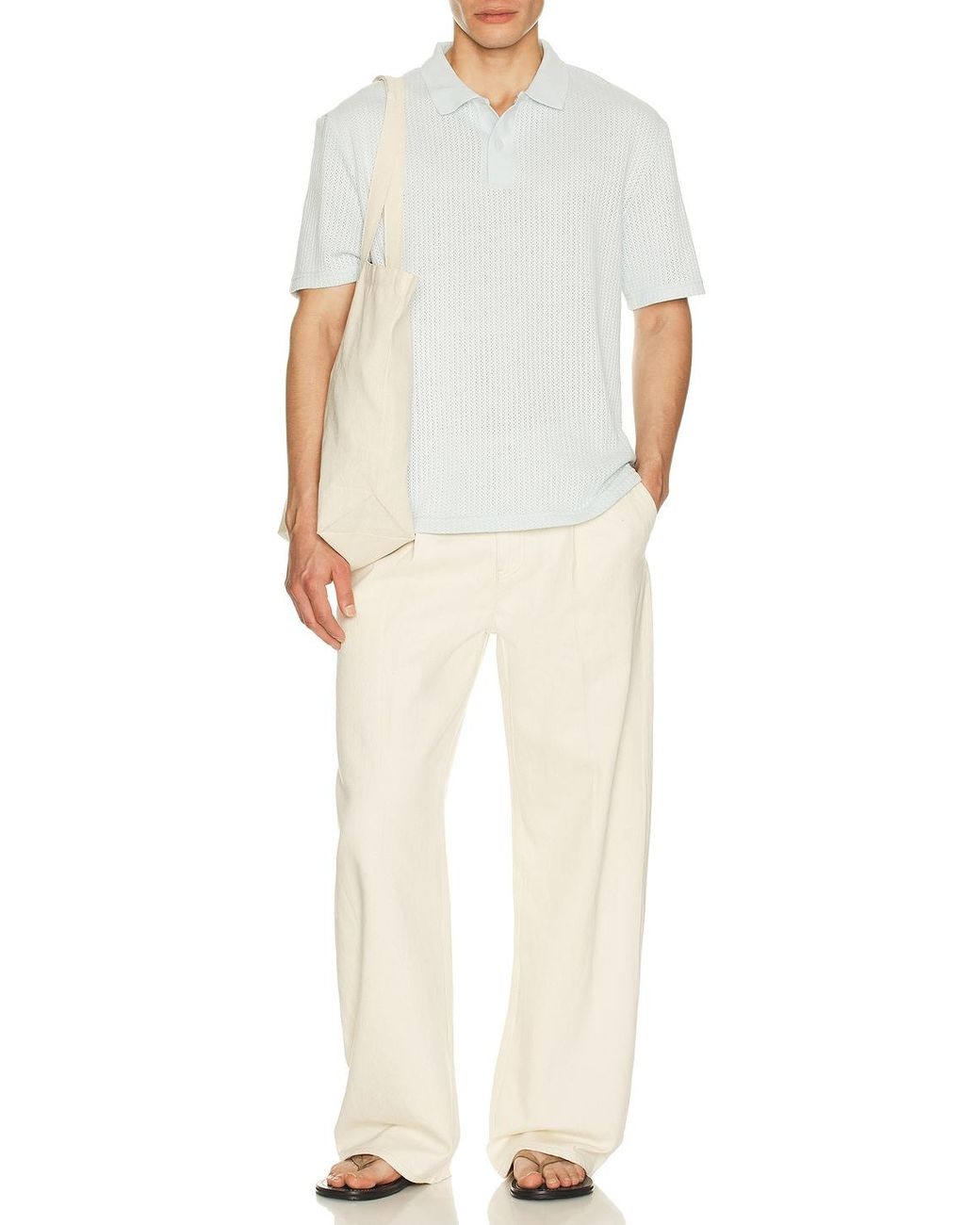 Samsøe & Samsøe White Sajase Polo for men