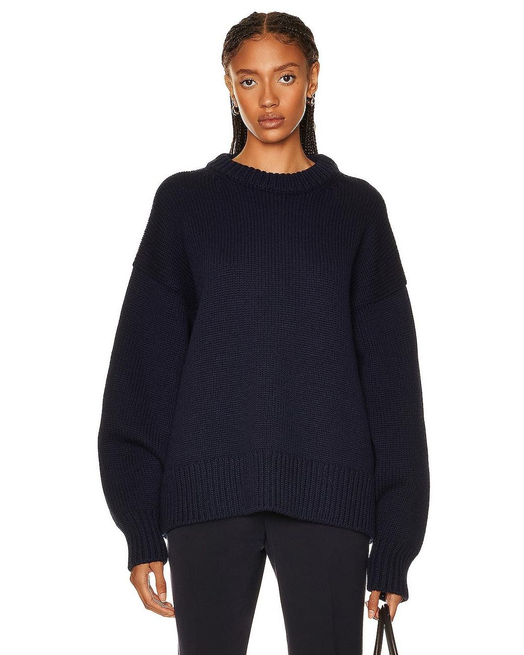 The Row Ophelia Sweater in Blue | Lyst