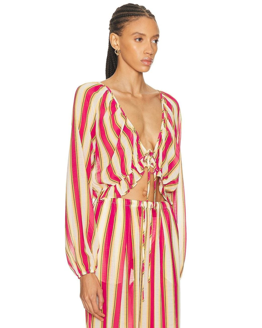 Solid & Striped Red The Seraphina Top