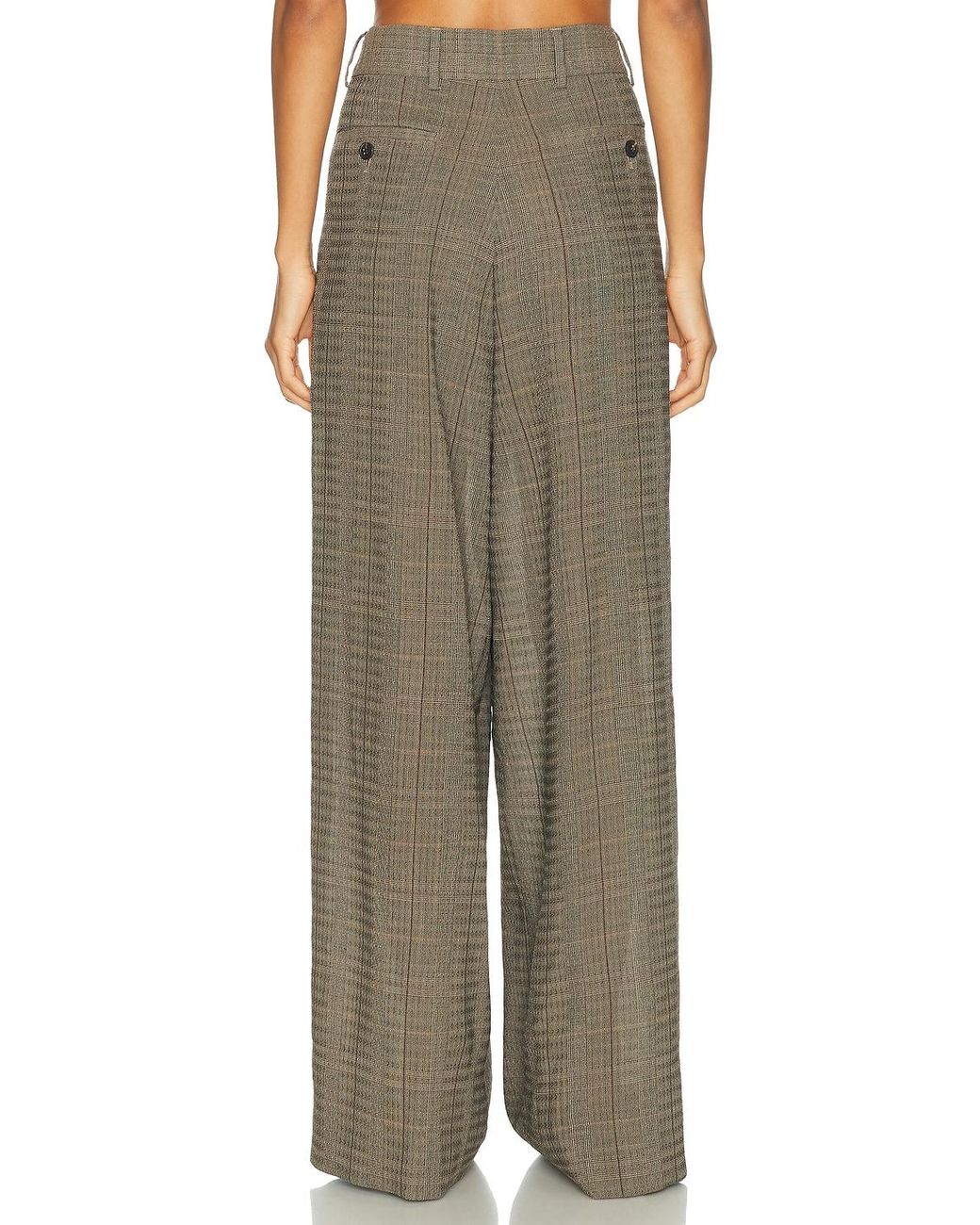 Dries Van Noten Green Podium Pant