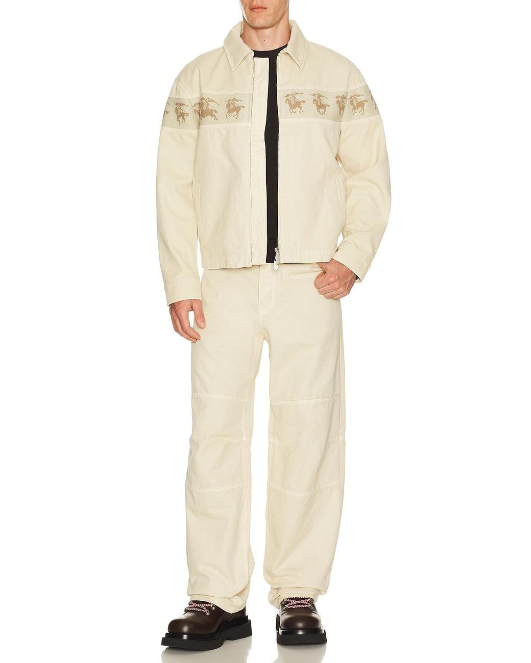 Burberry Natural Tanners Zip Jacket for men