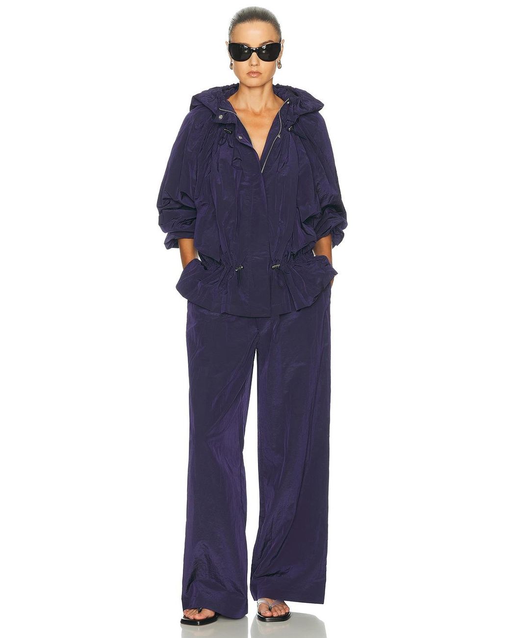Staud Blue Glide Jacket