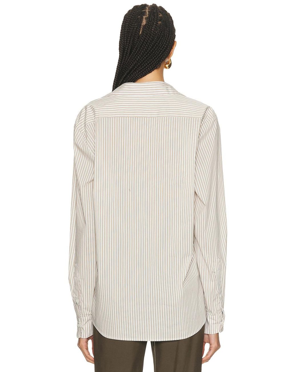 SPRWMN Natural Mara Button Up Shirt