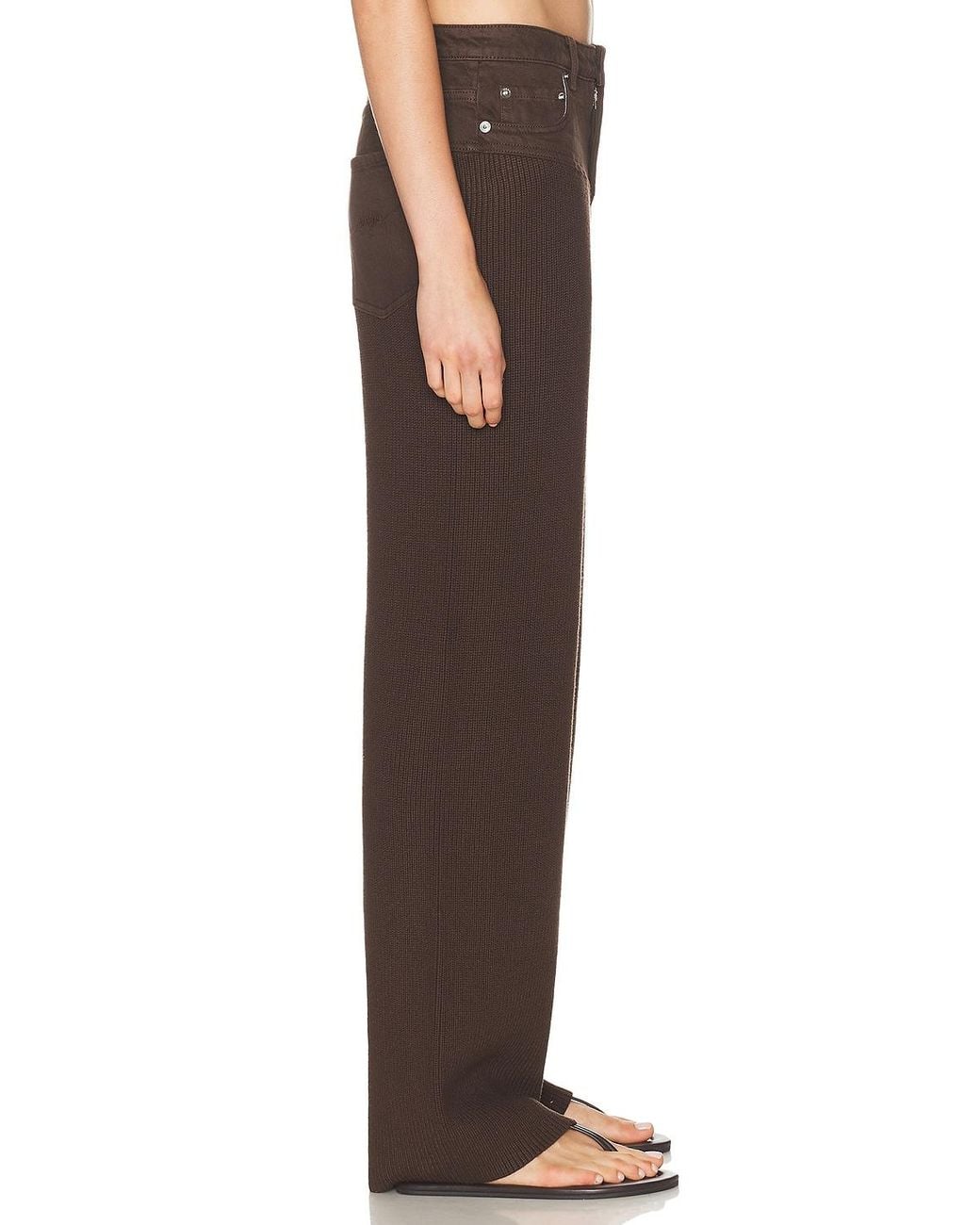 SER.O.YA Brown Chani Pant
