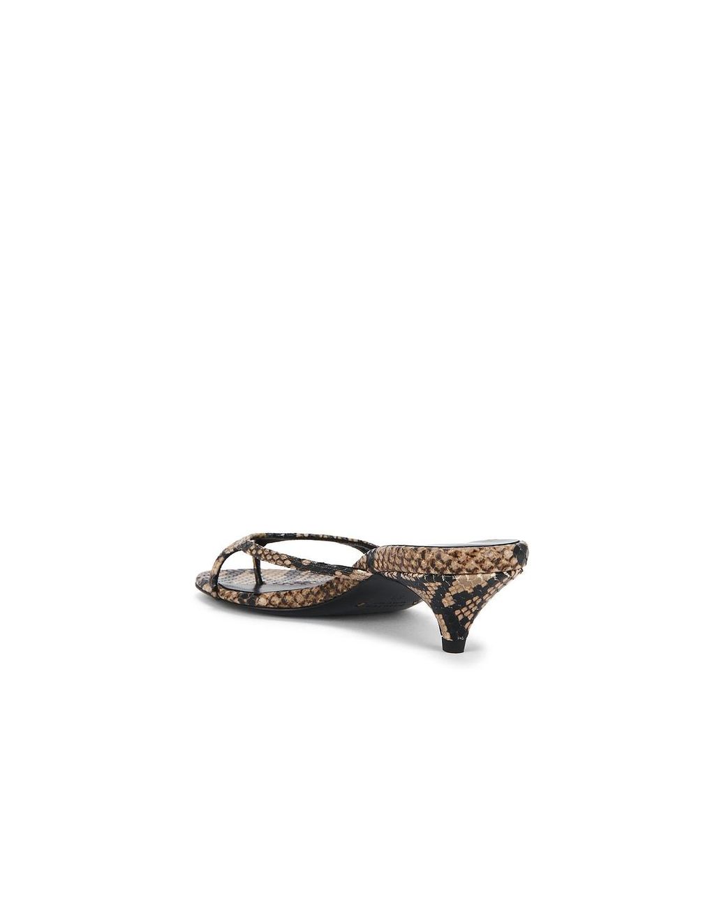 Khaite White Mila Sandal