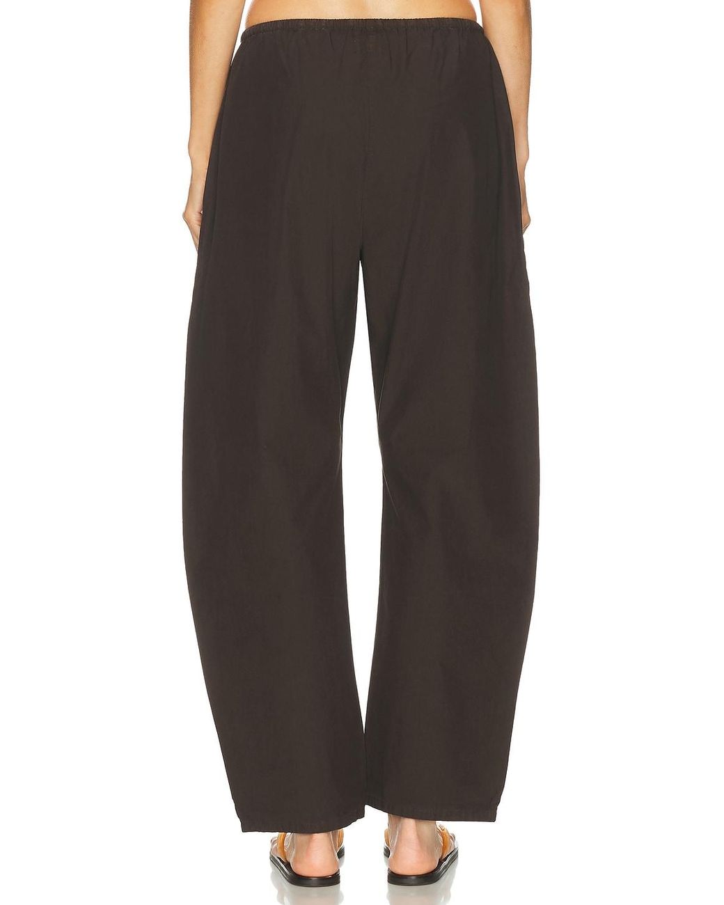 Leset Black Kyoto Drawstring Pant