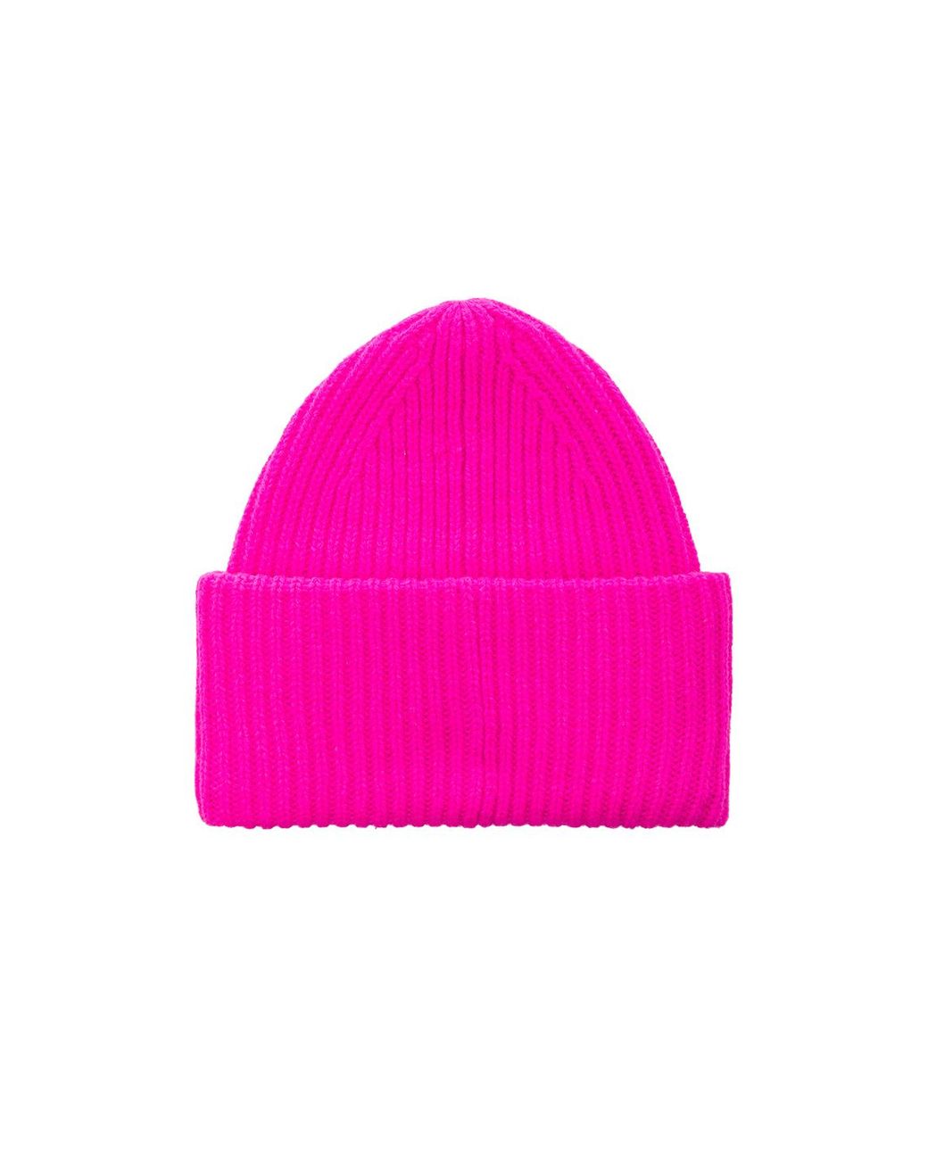Acne Studios Wool Pansy Face Beanie in 