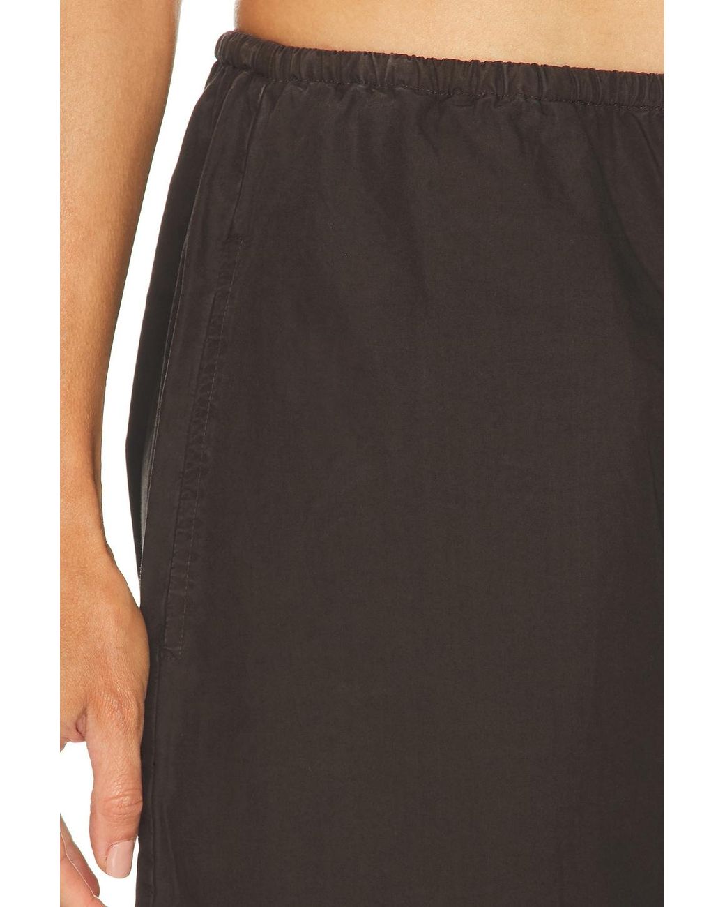 Leset Black Kyoto Drawstring Pant