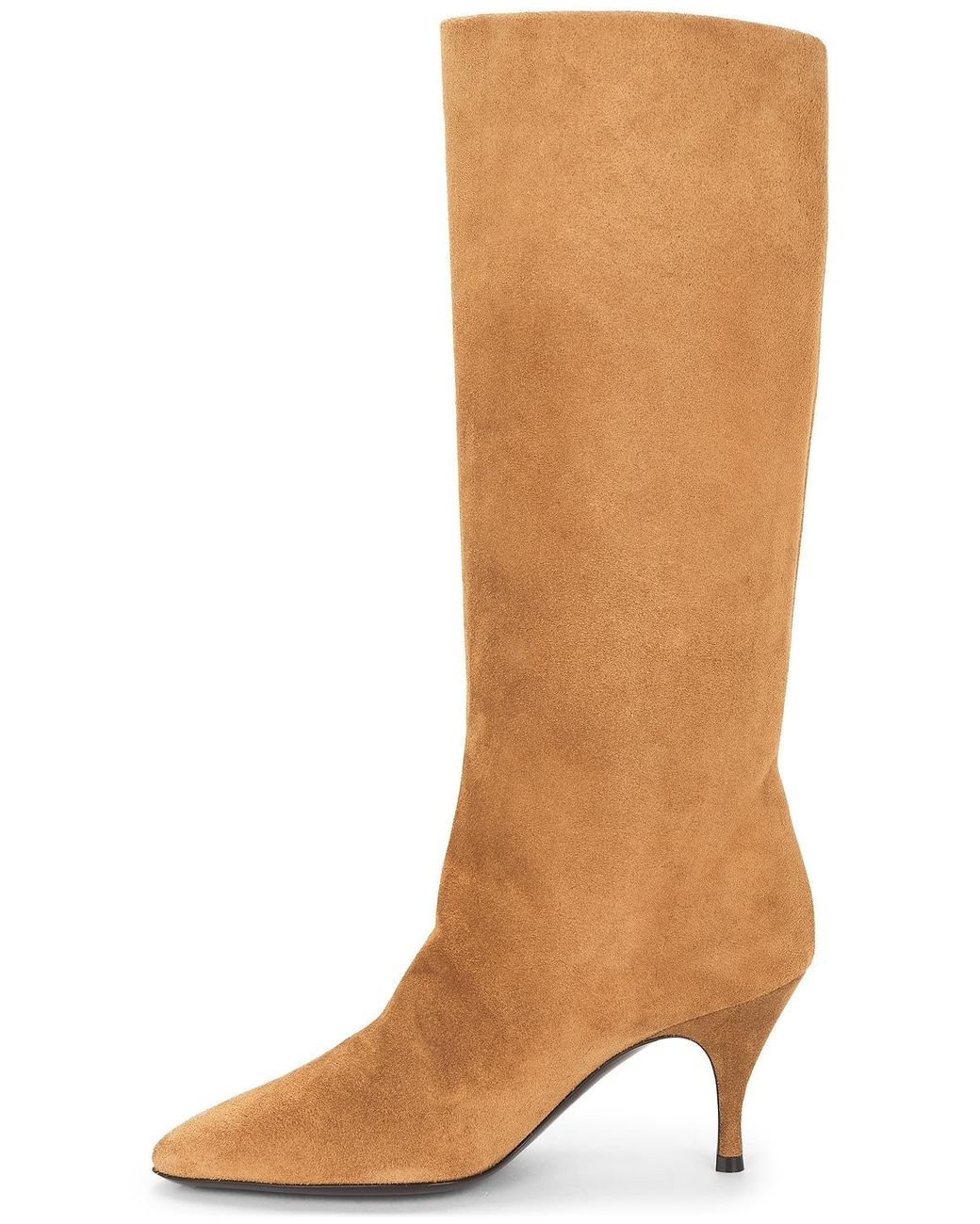 Herbert Levine Brown Silhouette 80 Suede Boot
