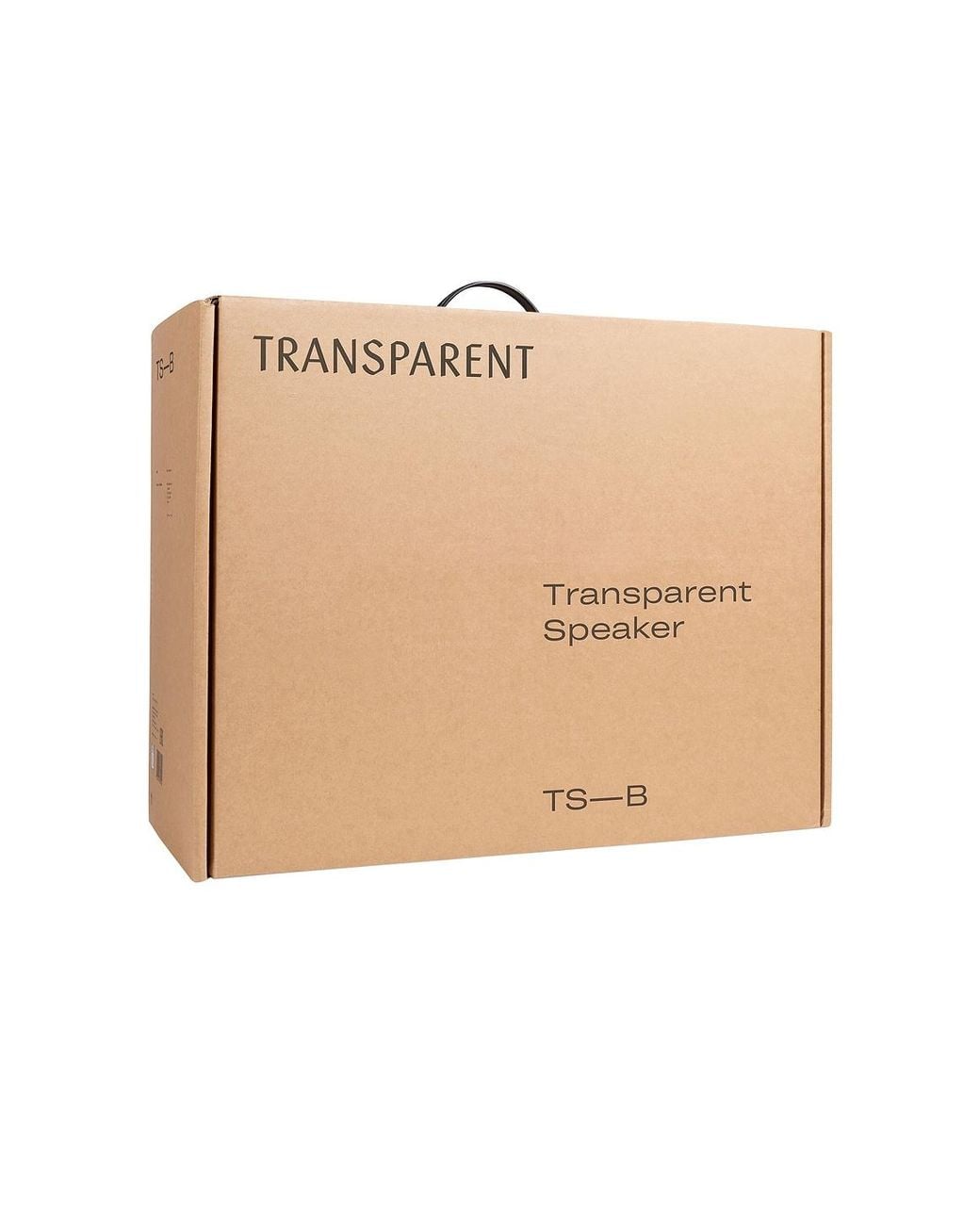 Transparent Black Speaker