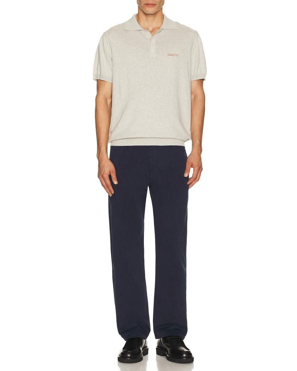 Edmmond Studios Blue Alan Pant for men