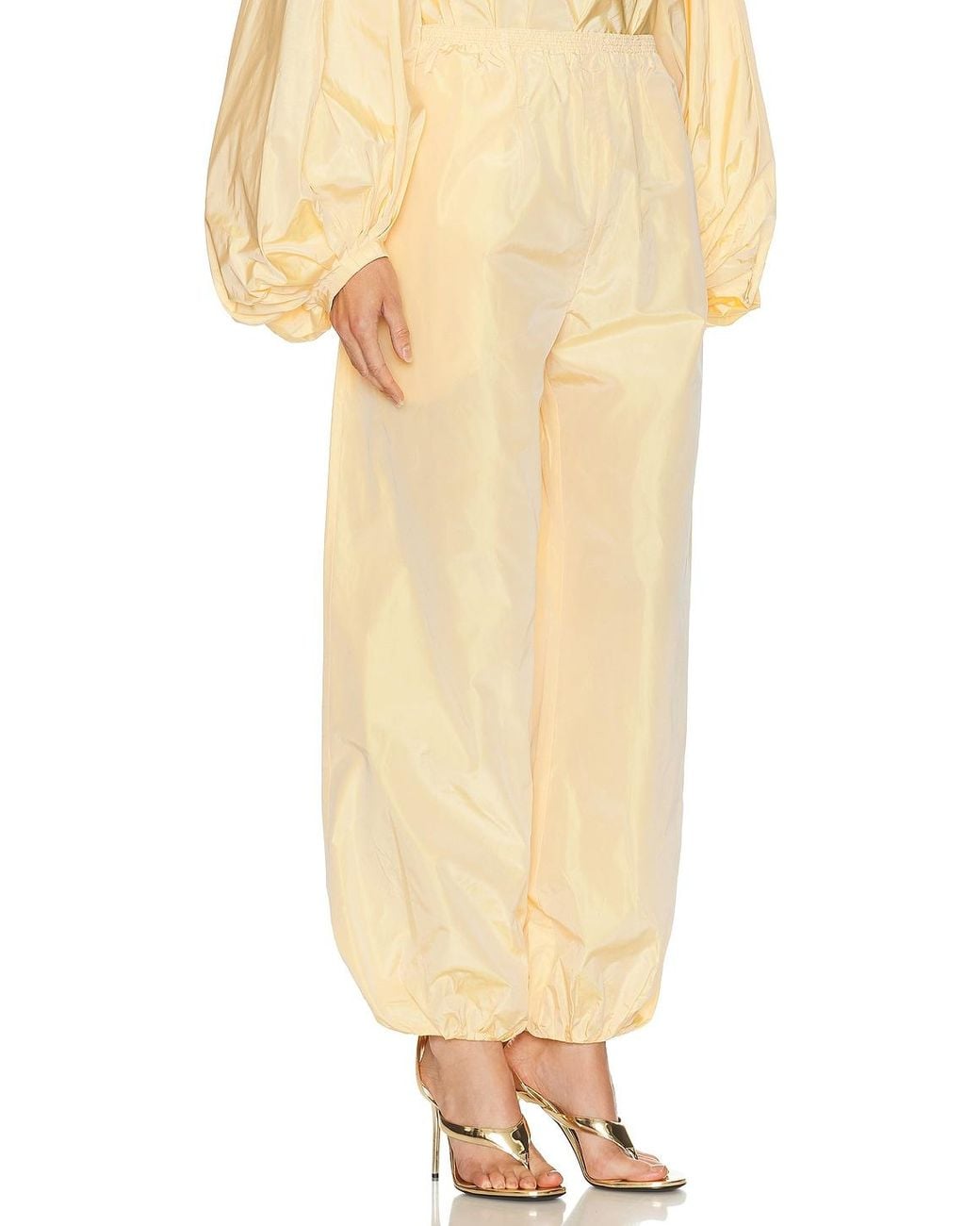 Alaïa Yellow Balloon Pant