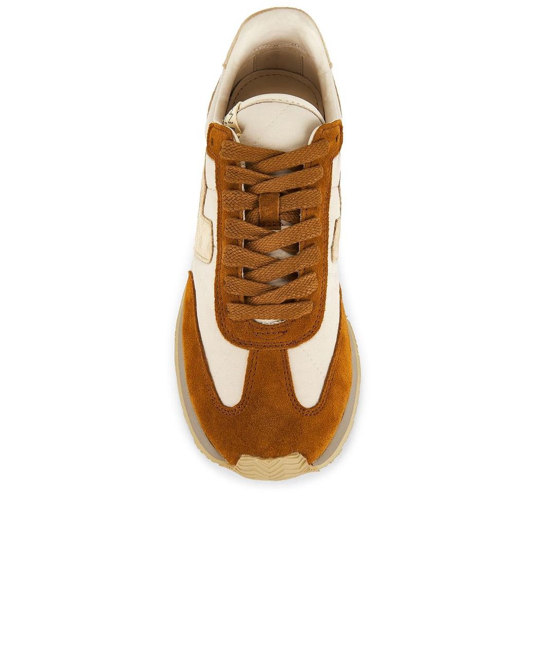 Visvim Brown Fkt Runner Shoes for men