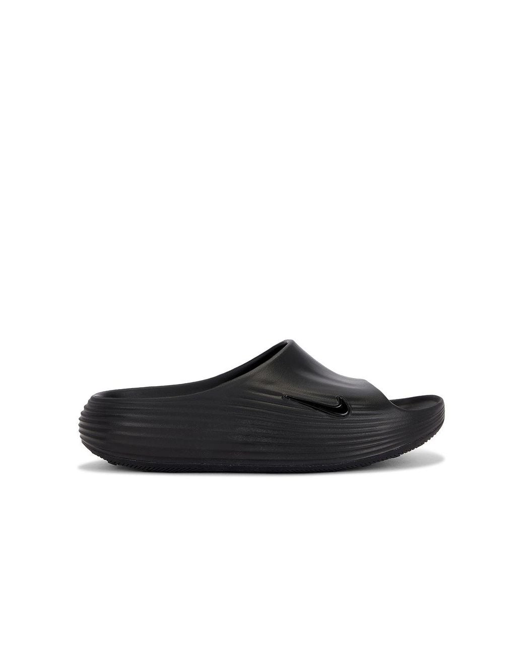 Nike Black Reactx Rejuven8 Slide for men
