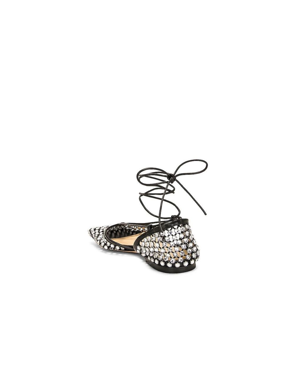 Bottega Veneta Metallic Stretch Flat