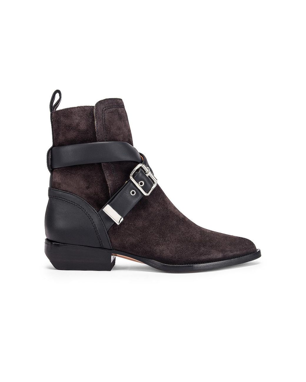 chloé rylee buckle boots