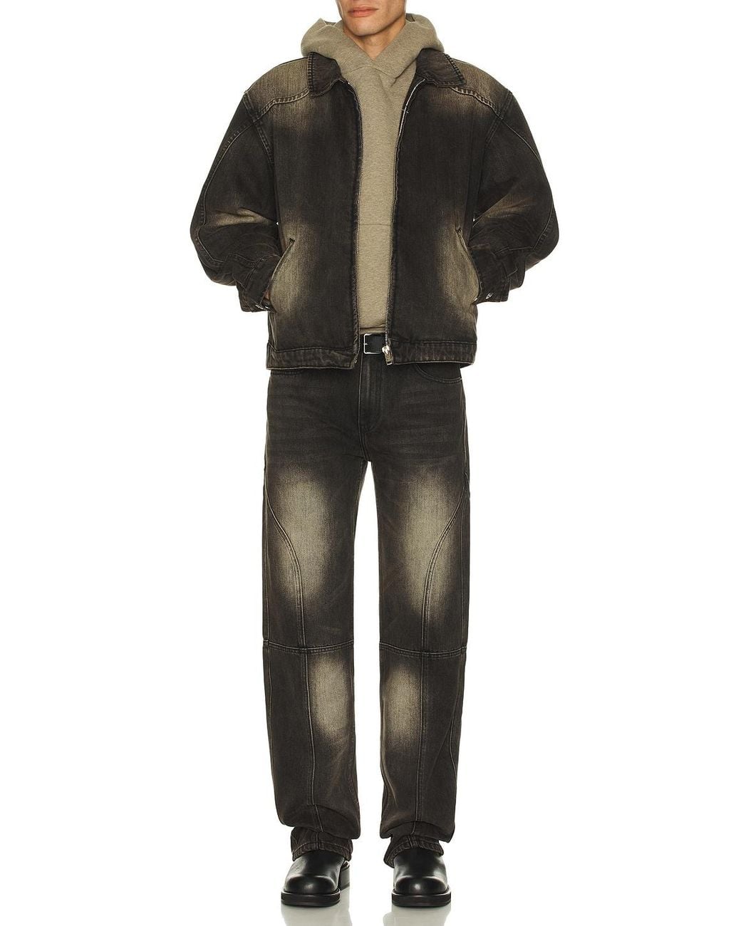 Mimchik Black Tall Boy Jacket for men
