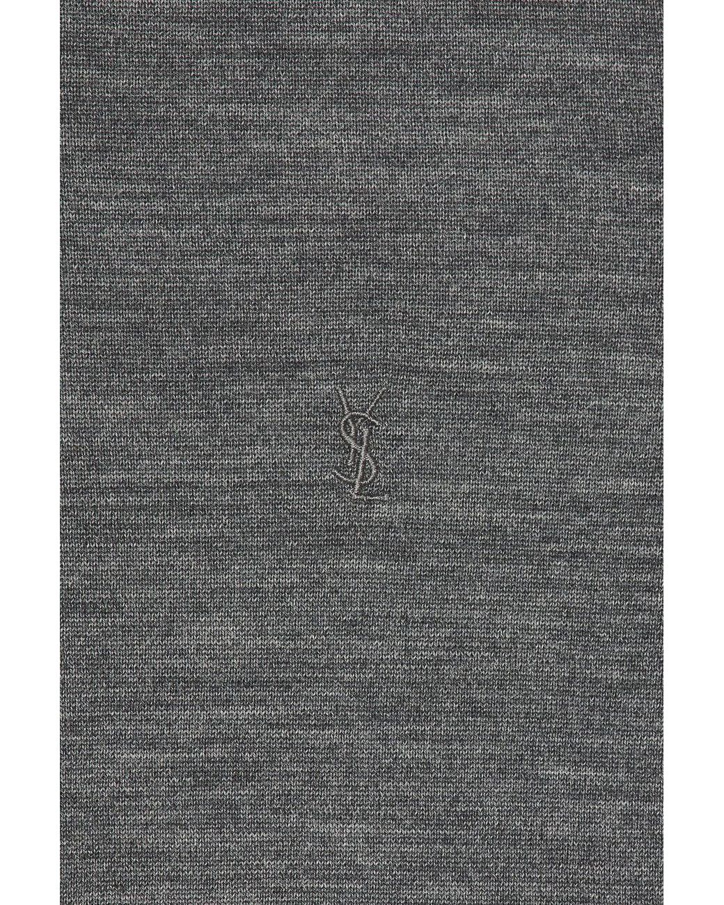 Saint Laurent Gray Polo for men