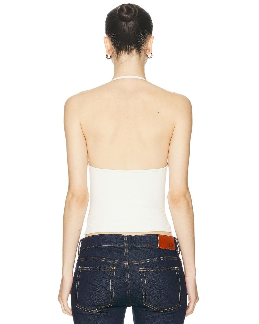 GRLFRND White Halter Tank