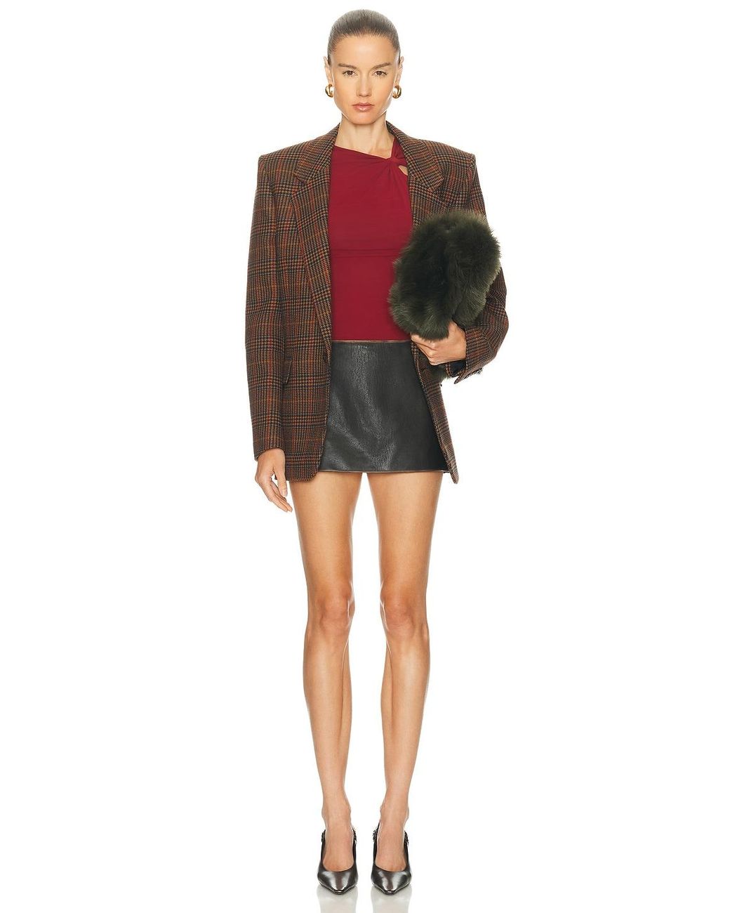 Mimchik Red Doheny Top