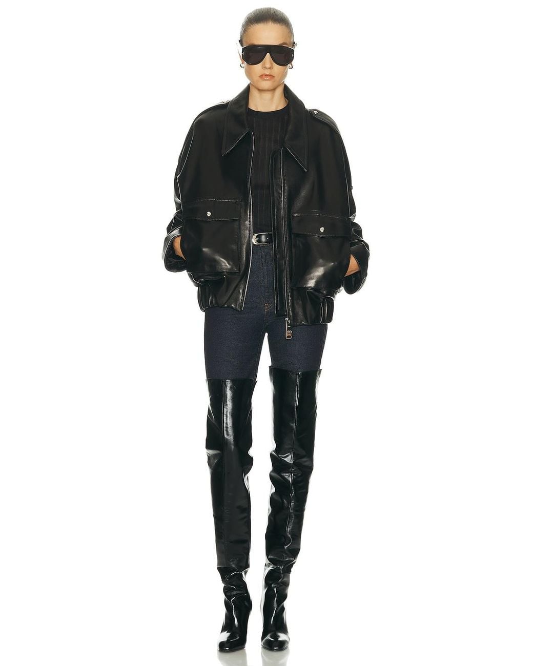 Khaite Black Elm Top