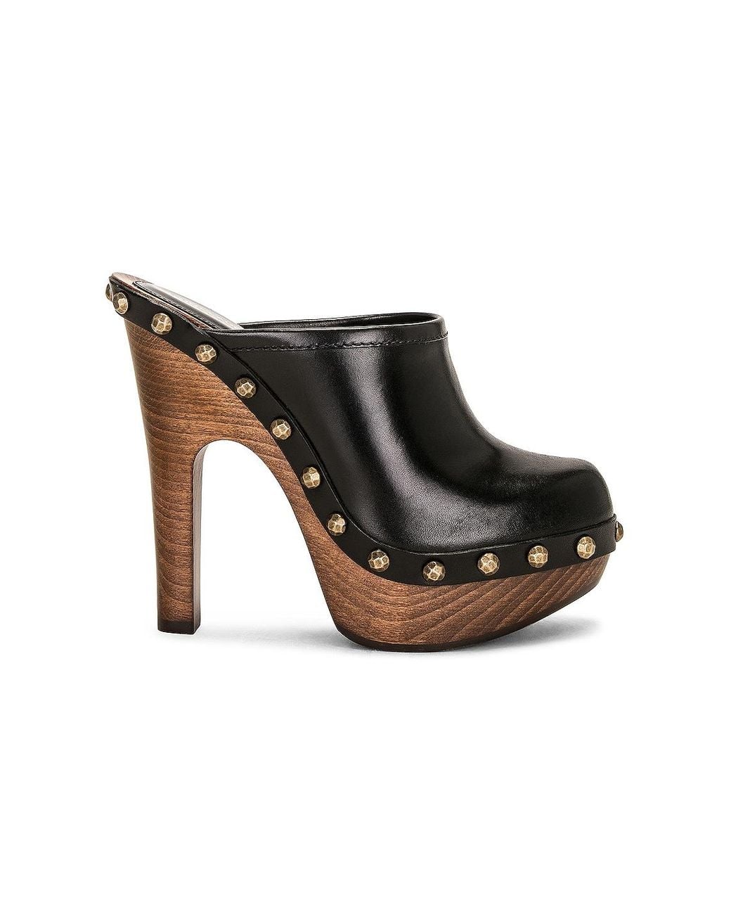 Saint Laurent Black Camoy Clogs