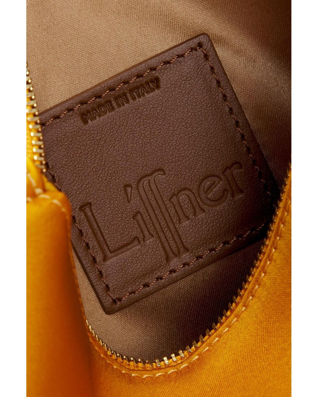 Liffner Yellow Zip Clutch