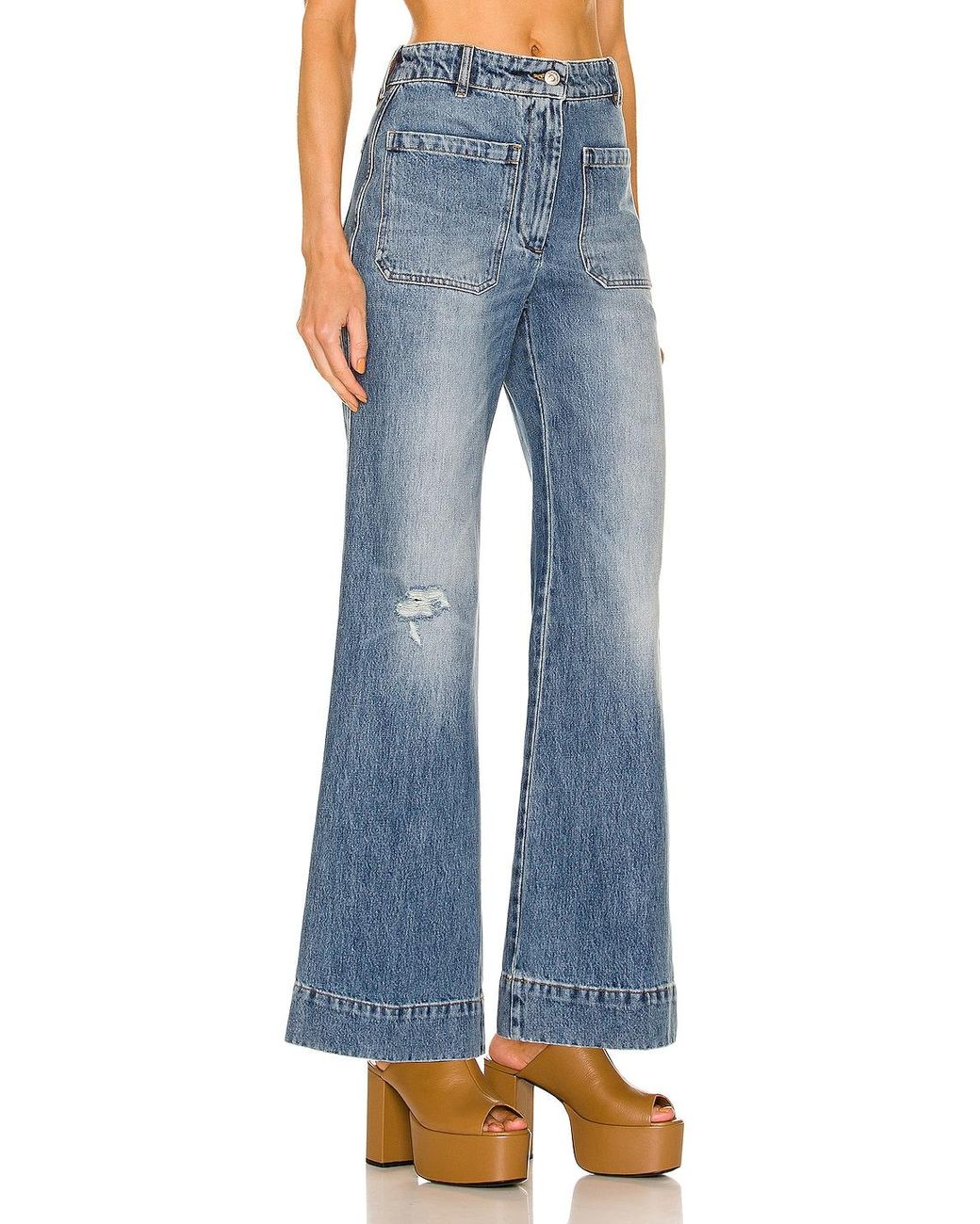 Victoria Beckham Cotton Alina Jean in 