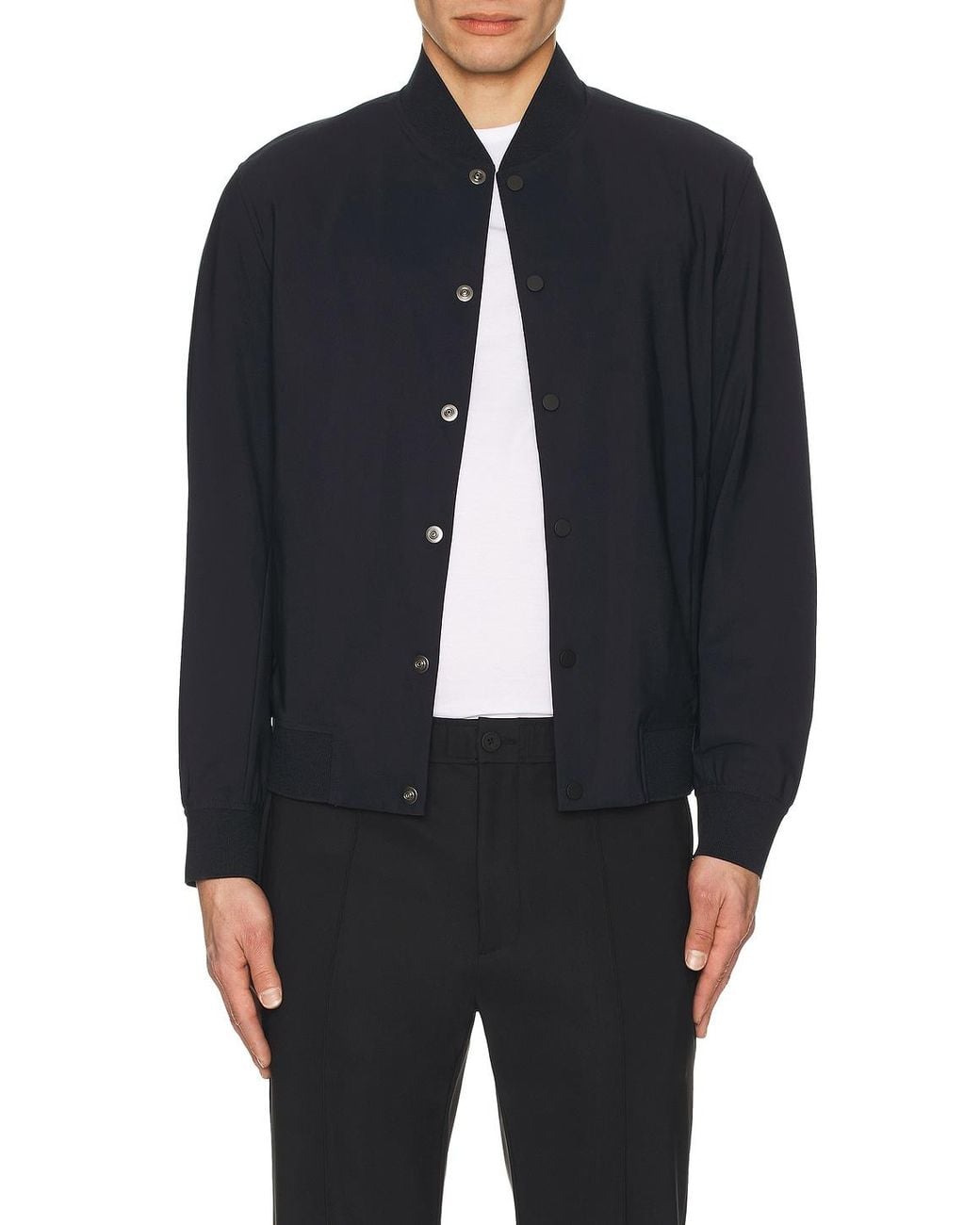 Theory Blue Precision Ponte Murphy Jacket for men
